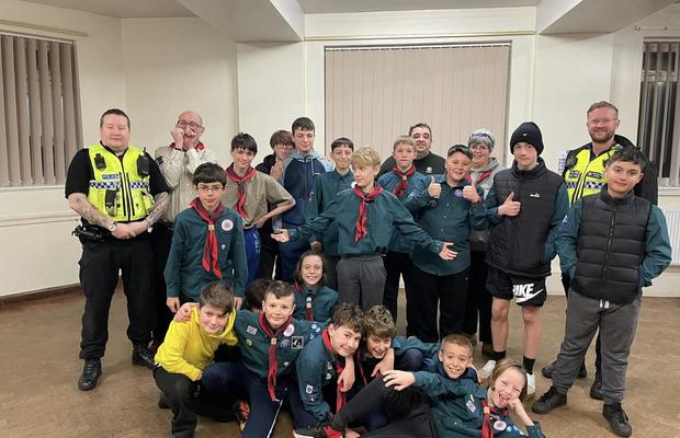 An Unforgettable Night With Local Law Enforcement St Martin Scouts Police Visit