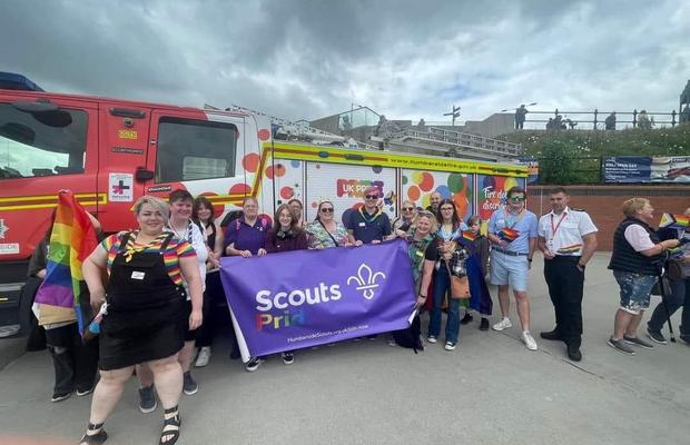 Scouts Unite For Pride In Bridlington A Celebration Of Love And Inclusivity